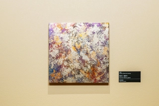 館内装飾｜箔の表現が美しいアート作品。