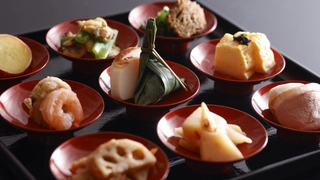 【朝食】九種の口取り