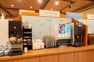 【お飲み物】ソフトドリンクコーナー(無料)