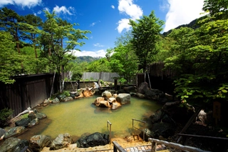 姉妹館深山桜庵の温泉もお楽しみいただけます!!