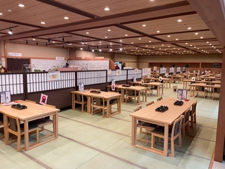 【お食事会場】遊楽 写真は一例