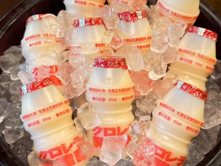【無料サービス】湯上りドリンク　写真は一例
