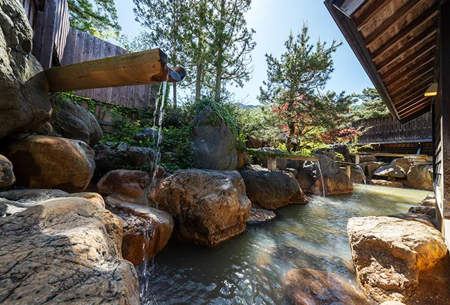 写真:大露天風呂