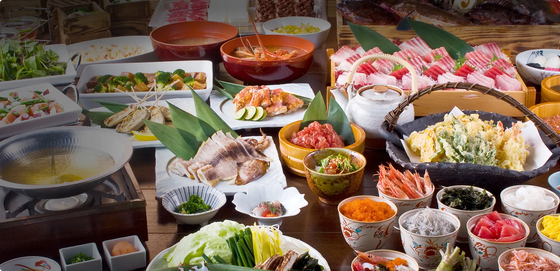 写真:ウェルネスの森 伊東 お食事海の幸