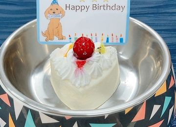 ハートのケーキ