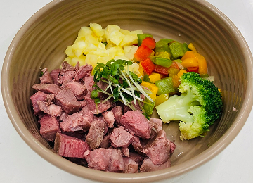 鹿肉ステーキ