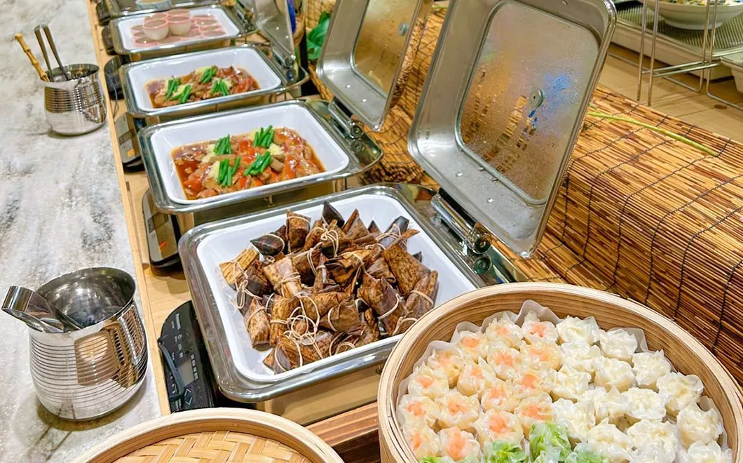 伊豆の味覚を堪能できる朝食ビュッフェ