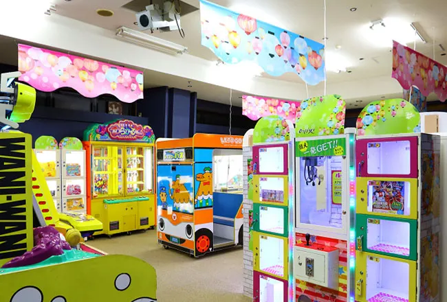 写真:ゲームコーナー