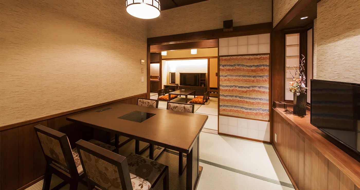 写真:お食事部屋