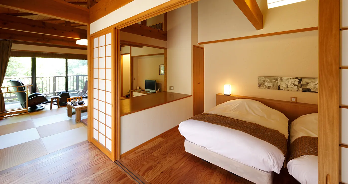 写真:ベッドルーム