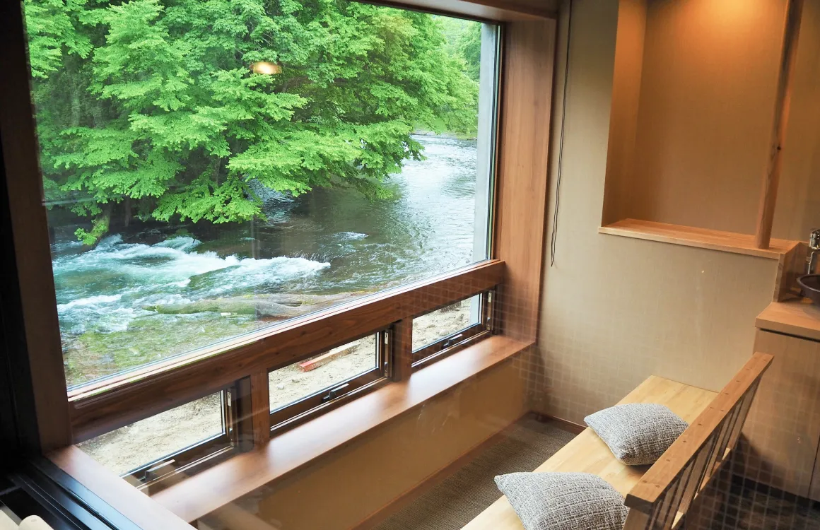 写真：客室露天風呂