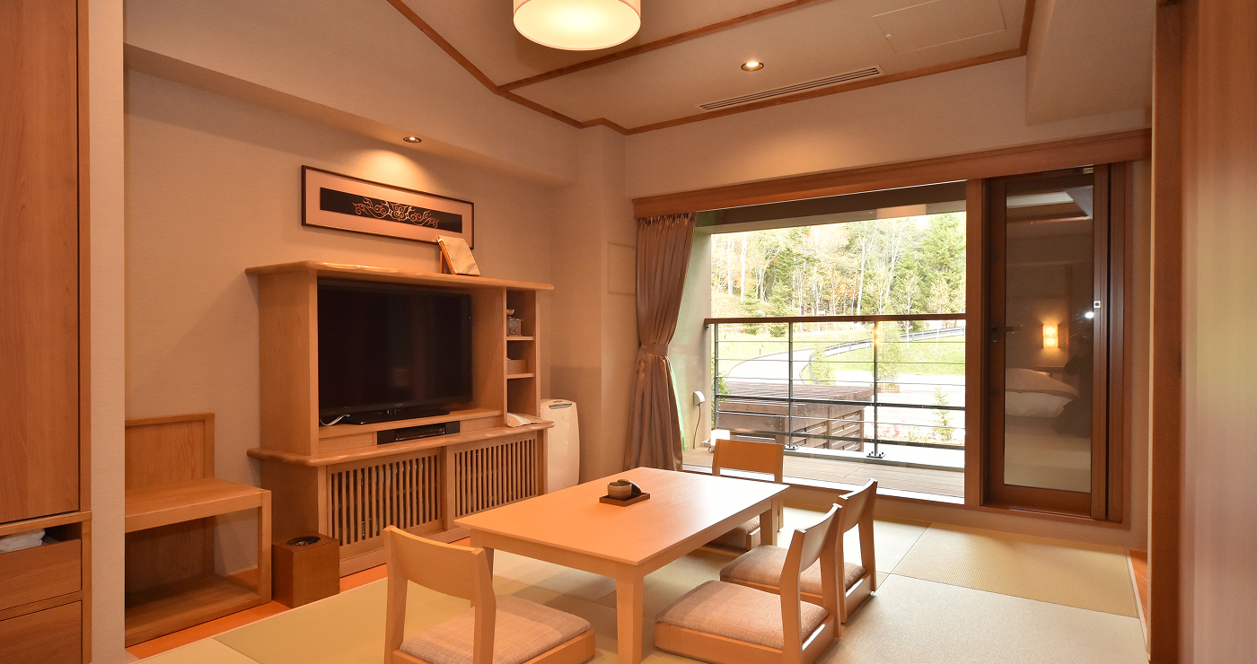 写真:和ベットのある寝室