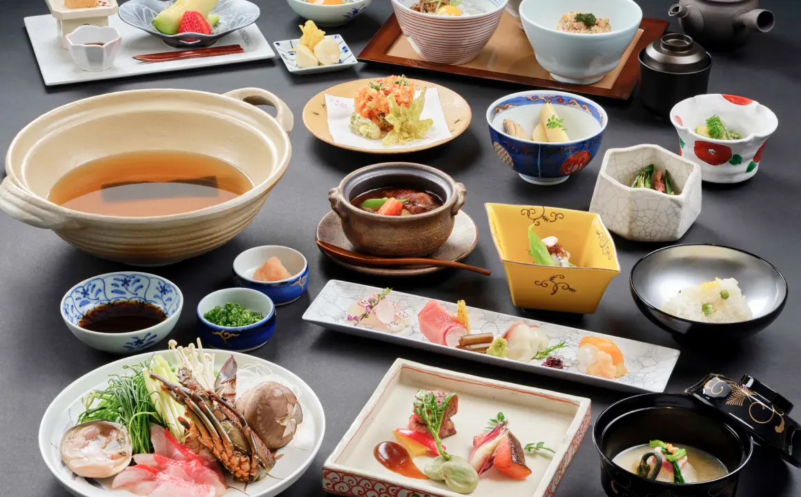 写真：会席料理
