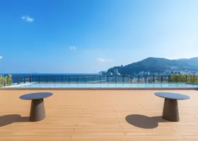 写真：館内からの眺望