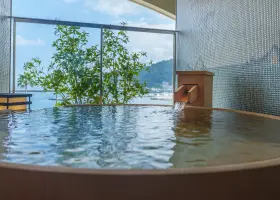 写真：館内からの眺望