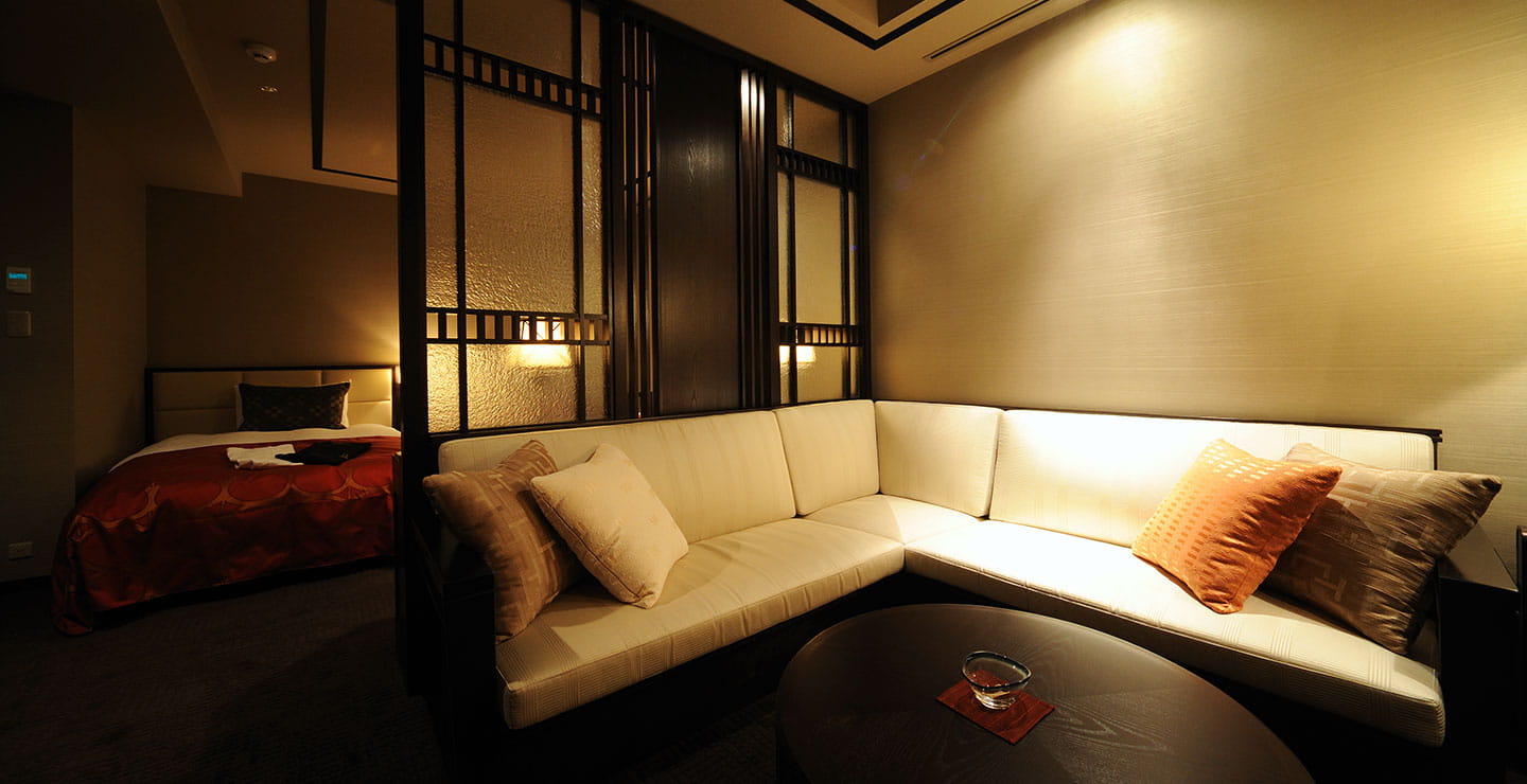 贅沢な滞在を叶えるスイート感覚の特別室