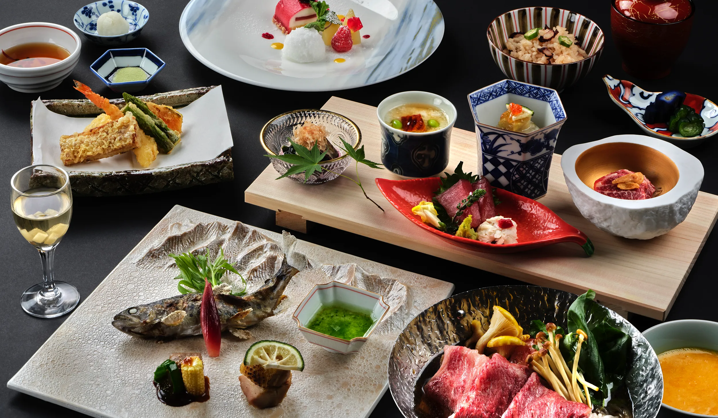 写真：お食事