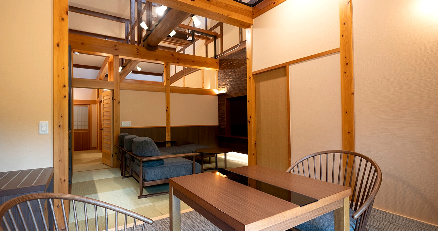 写真:客室から見える風景