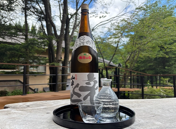 写真:日本酒サービス