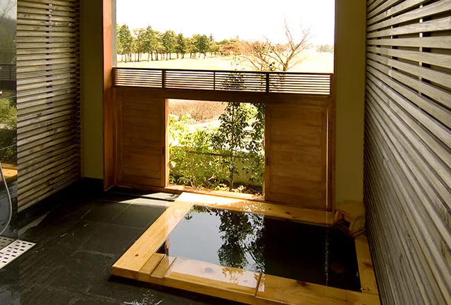 画像:貸切風呂 杜の風