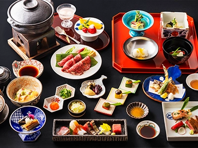 写真:お食事