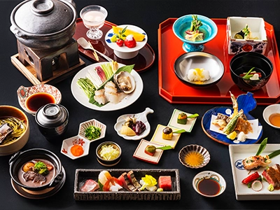 写真:お食事