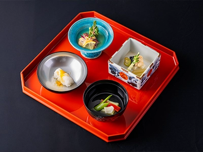 写真:お食事
