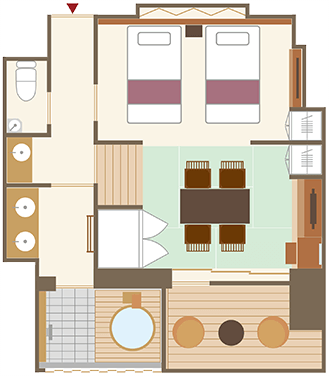 [本館]和洋室 4名定員