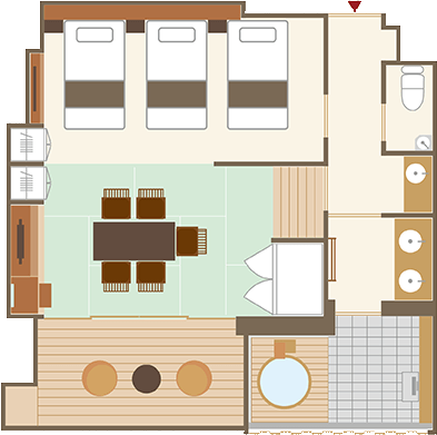 [本館]和洋室 5名定員