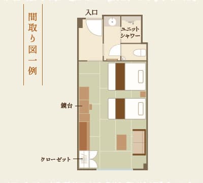 間取り図一例