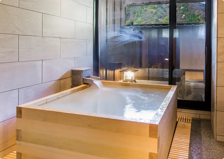 プライベートな空間で温泉を愉しむことができる5つの貸切風呂
