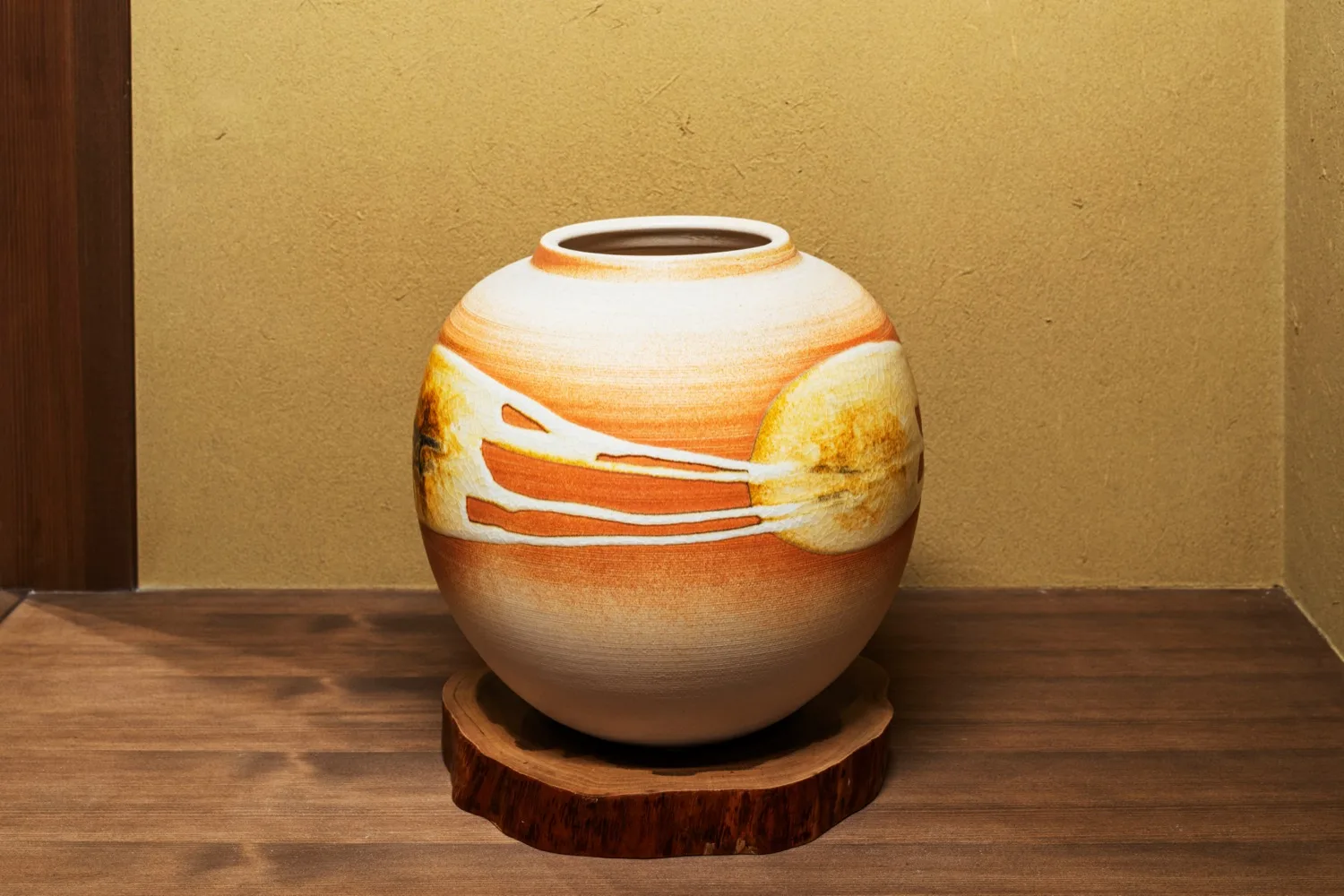 館内展示「清水焼」