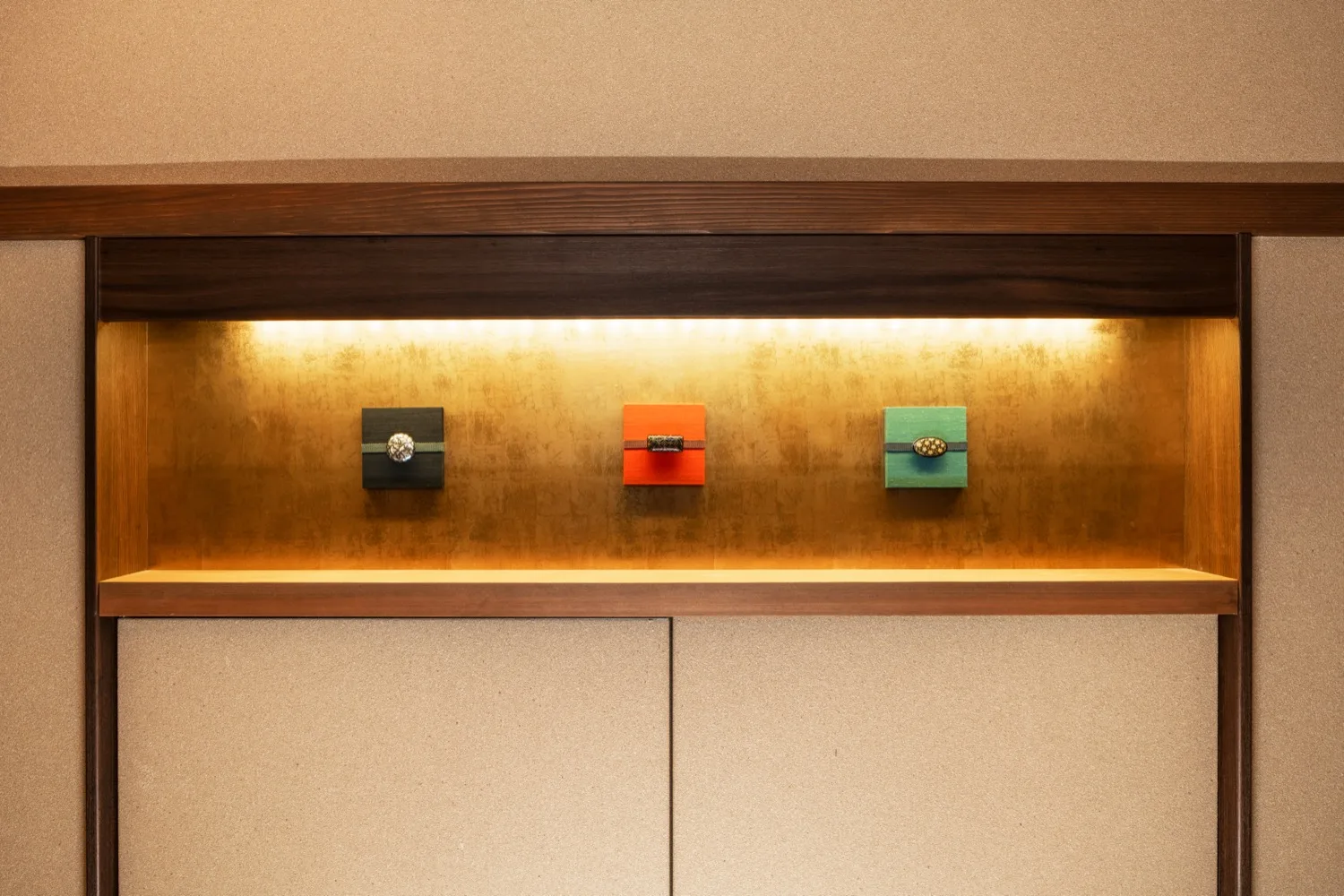 館内展示「京象嵌」